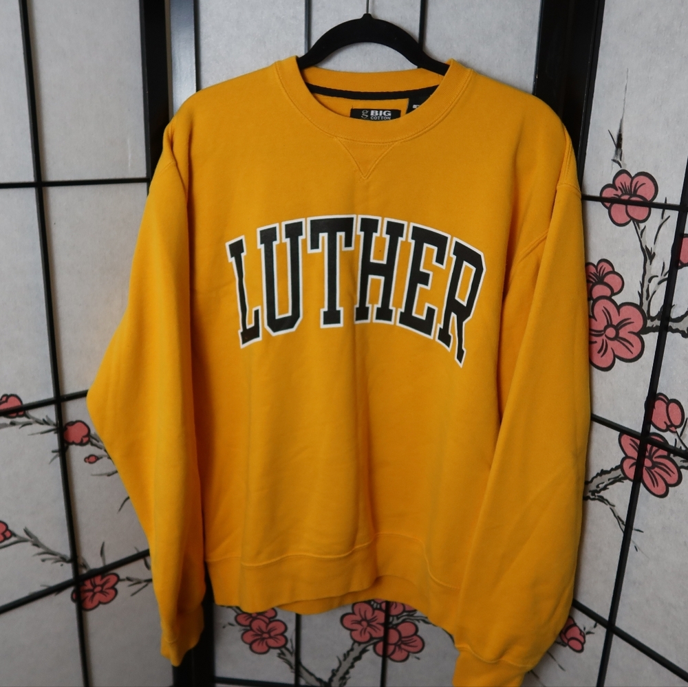 Gear For Sports Yellow Luther Crewneck Sweater Size Medium